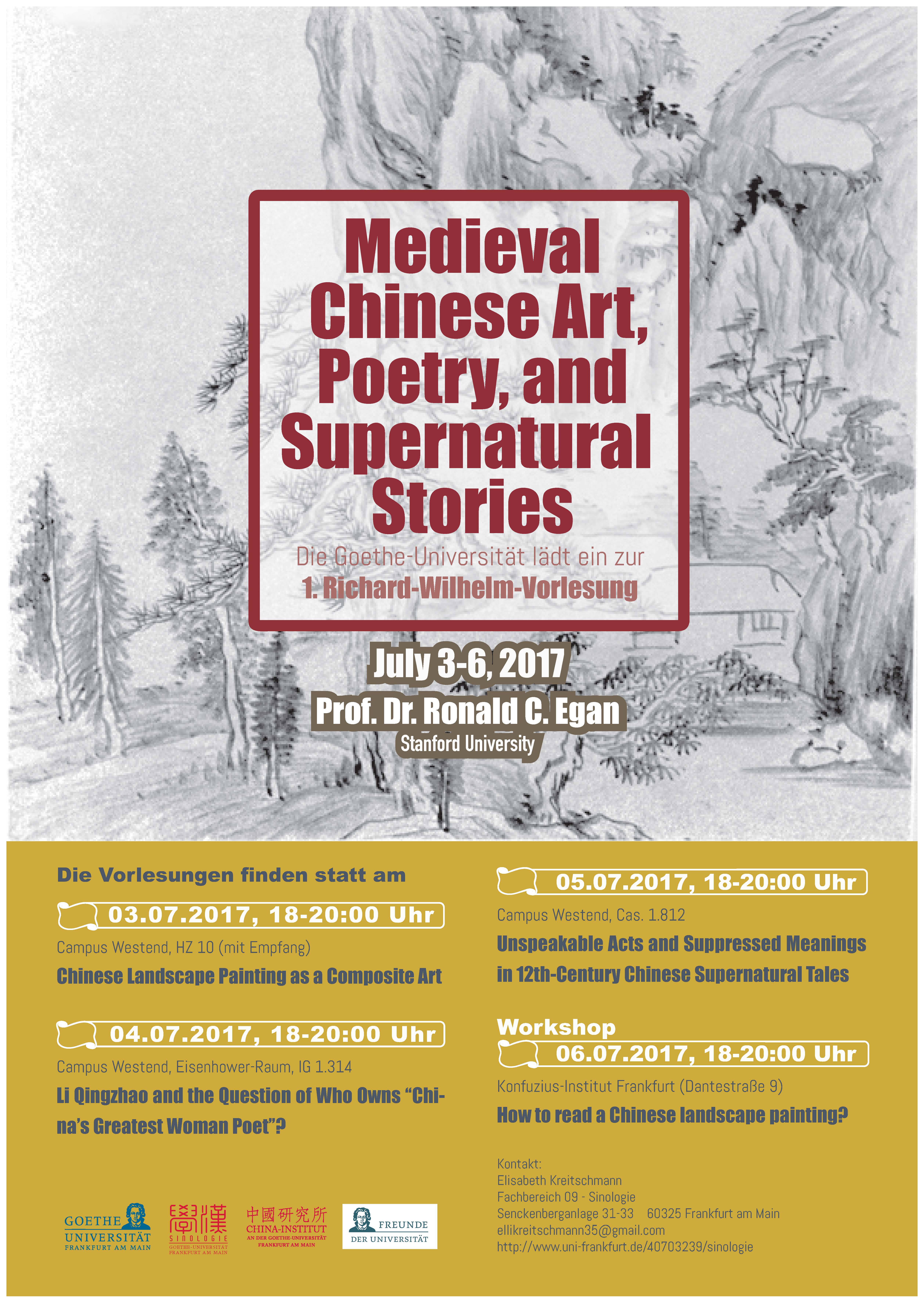 2017 07 poster richard wilhelm sinology lectures